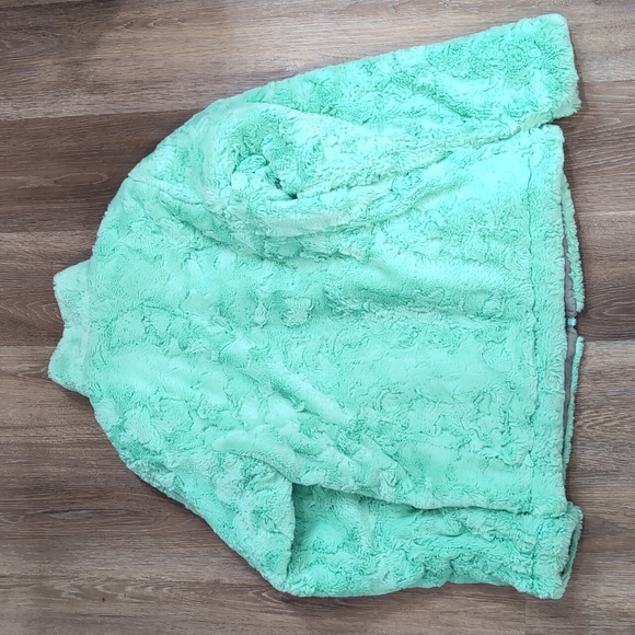 The North Face Mossbud Reversible Puffer Jacket Sz L/14-16 - Picture 6 of 7